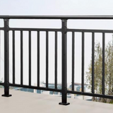 Aluminum guardrail